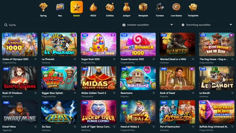 Richville Casino Games